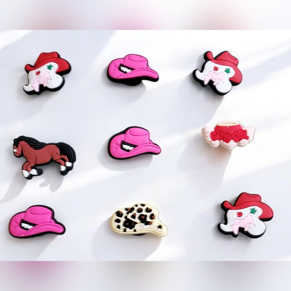 Cowgirl Croc Charms Set 🤠 Western Shoe Charms | Country Girl Accessories